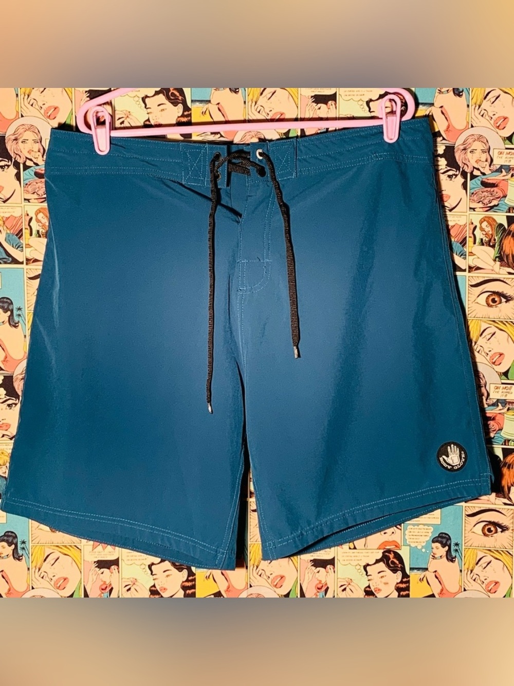 Body Glove All Things Water Navy Hybrid Boardshorts Sz 36